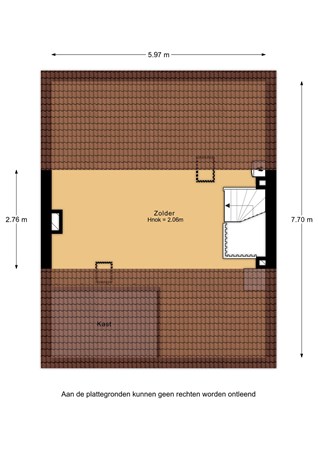 Floorplan - Van Hogendorpstraat 47, 4102 GJ Culemborg